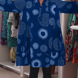 Tuotekuva – Marlene™ – Geometrisesti kuvioitu mekko