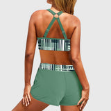 Tuotekuva – Janelle – Korkealeikkauksinen ribbineuloksinen bikini