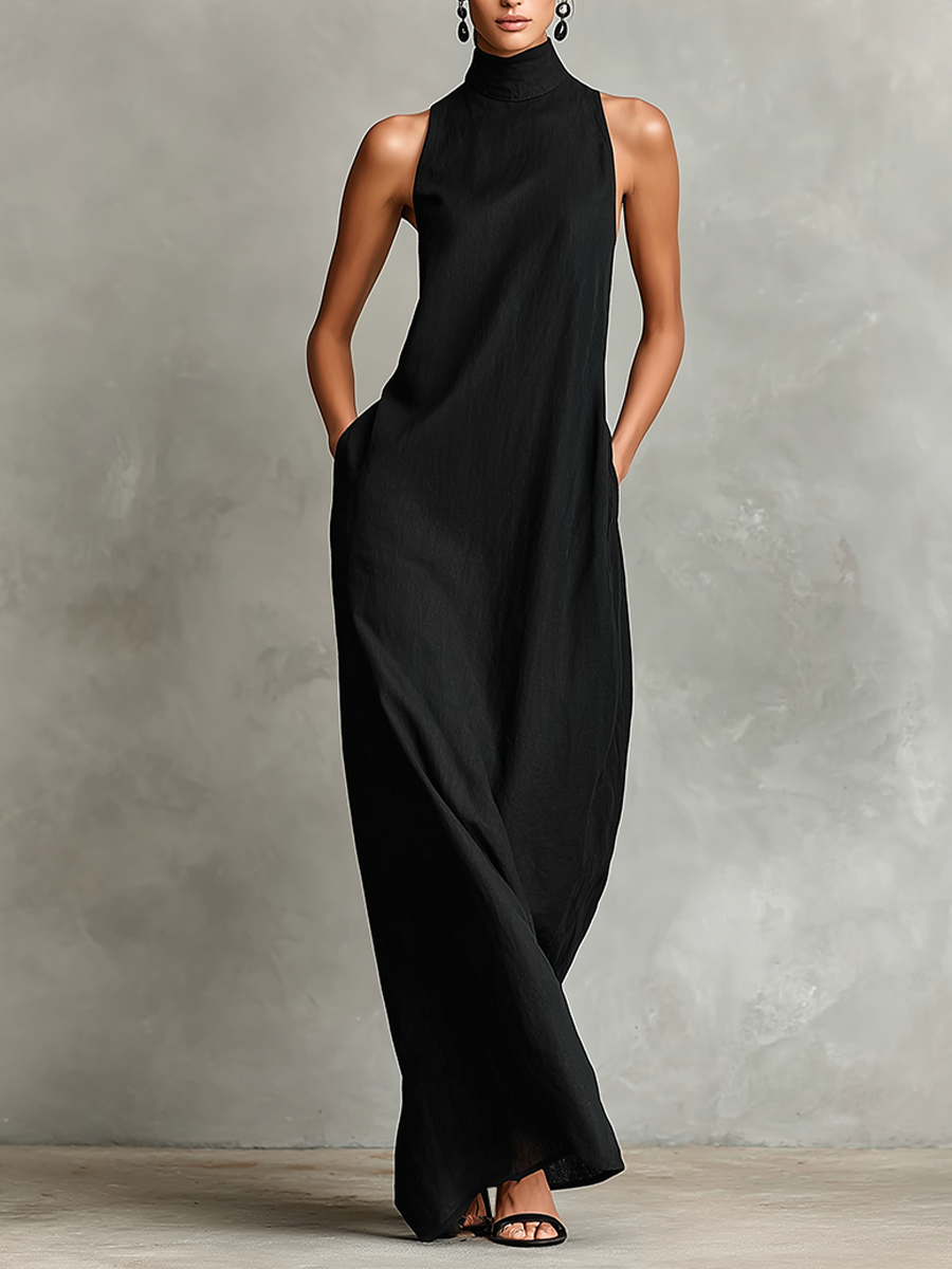 Tuotekuva – Ajaton maksimekko taskuilla