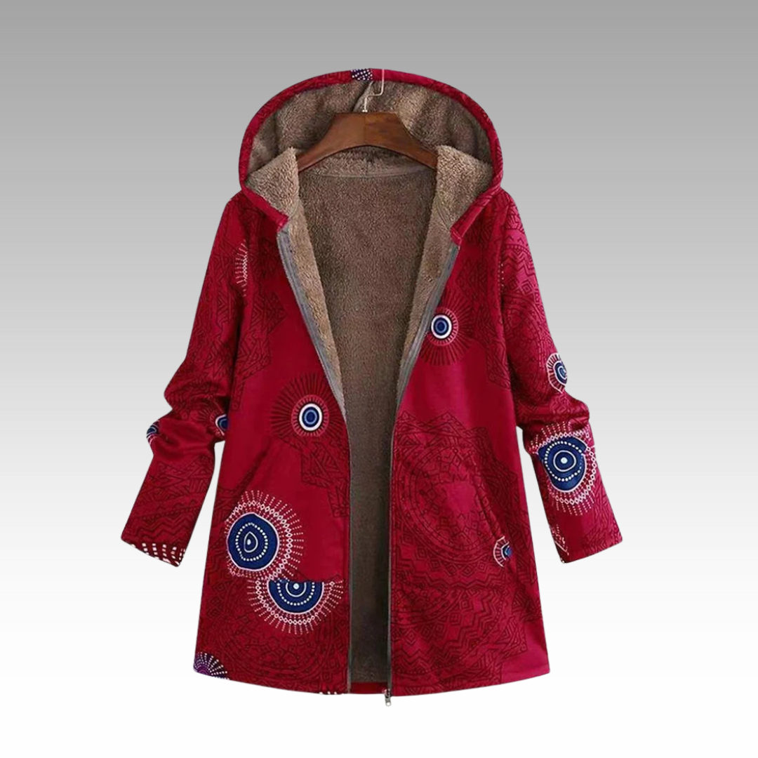 Tuotekuva – Cozeva™ – Boho-henkinen talvitakki