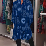 Tuotekuva – Marlene™ – Geometrisesti kuvioitu mekko