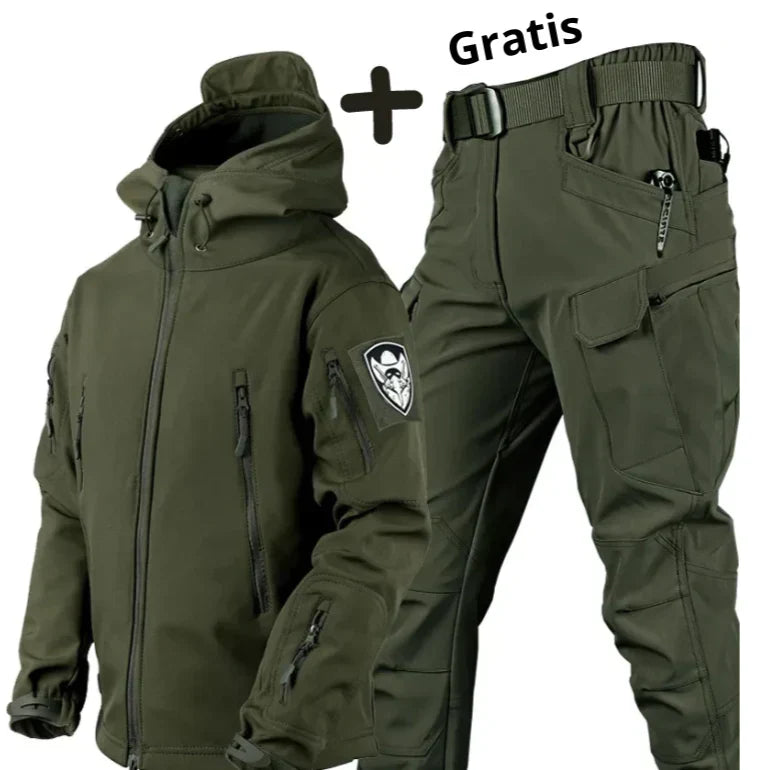Tuotekuva – Athen – Tuulitakki ja softshell-housut