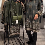 Tuotekuva – Ilse – Vintage-henkinen mekko nappiyksityiskohdilla