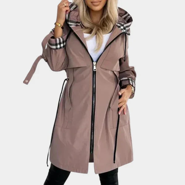 Tuotekuva – Nathalie™ – Tyylikäs trenssitakki