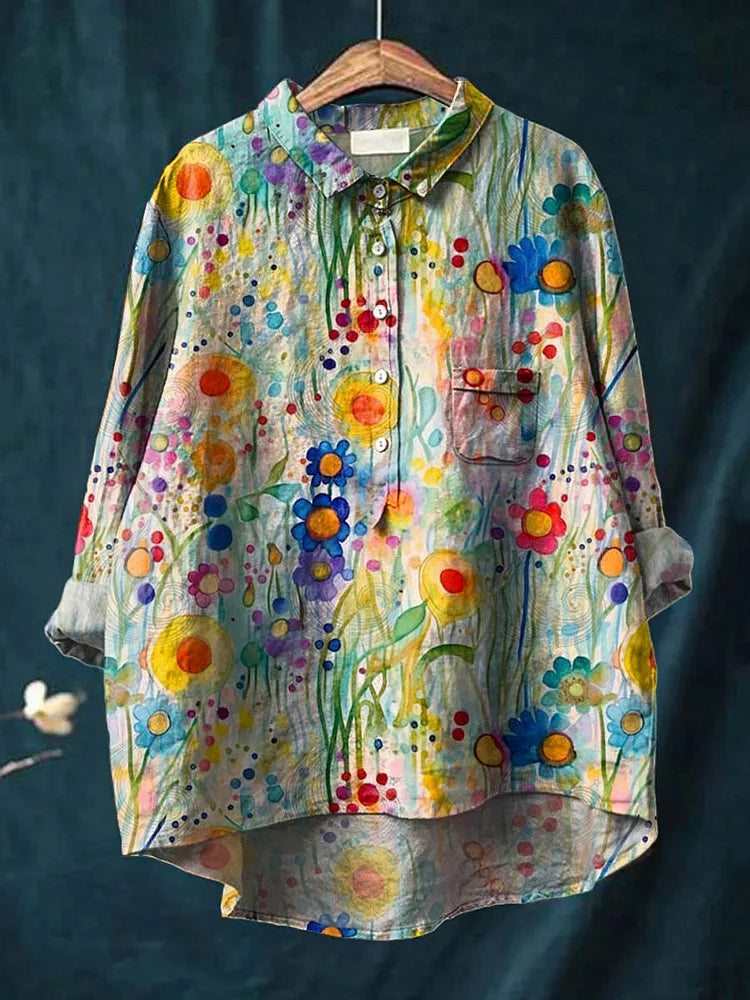 Tuotekuva – Hippie™ – Rauhanaiheinen T-paita