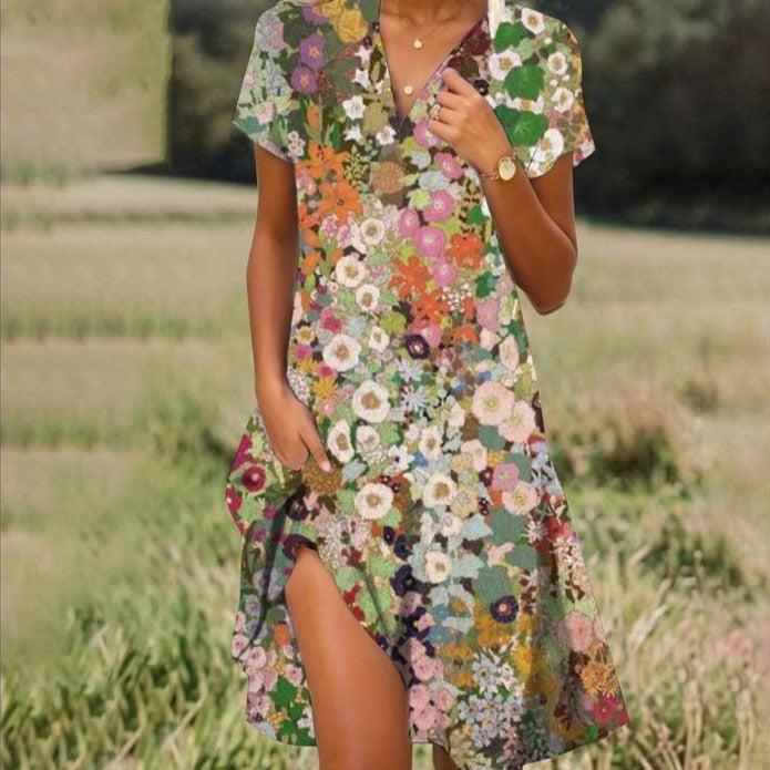 Tuotekuva – Marco – Tyylikäs rento kesämekko