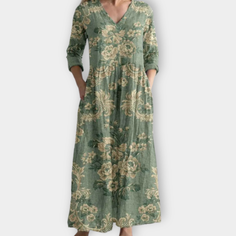 Tuotekuva – Beltrada – Boho-henkinen maksimekko