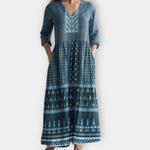 Tuotekuva – Oswina – Boho-henkinen maksimekko