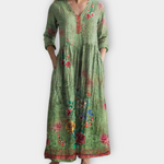 Tuotekuva – Lanfrida – Boho-henkinen maksimekko