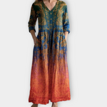 Tuotekuva – Demetria – Boho-henkinen maksimekko