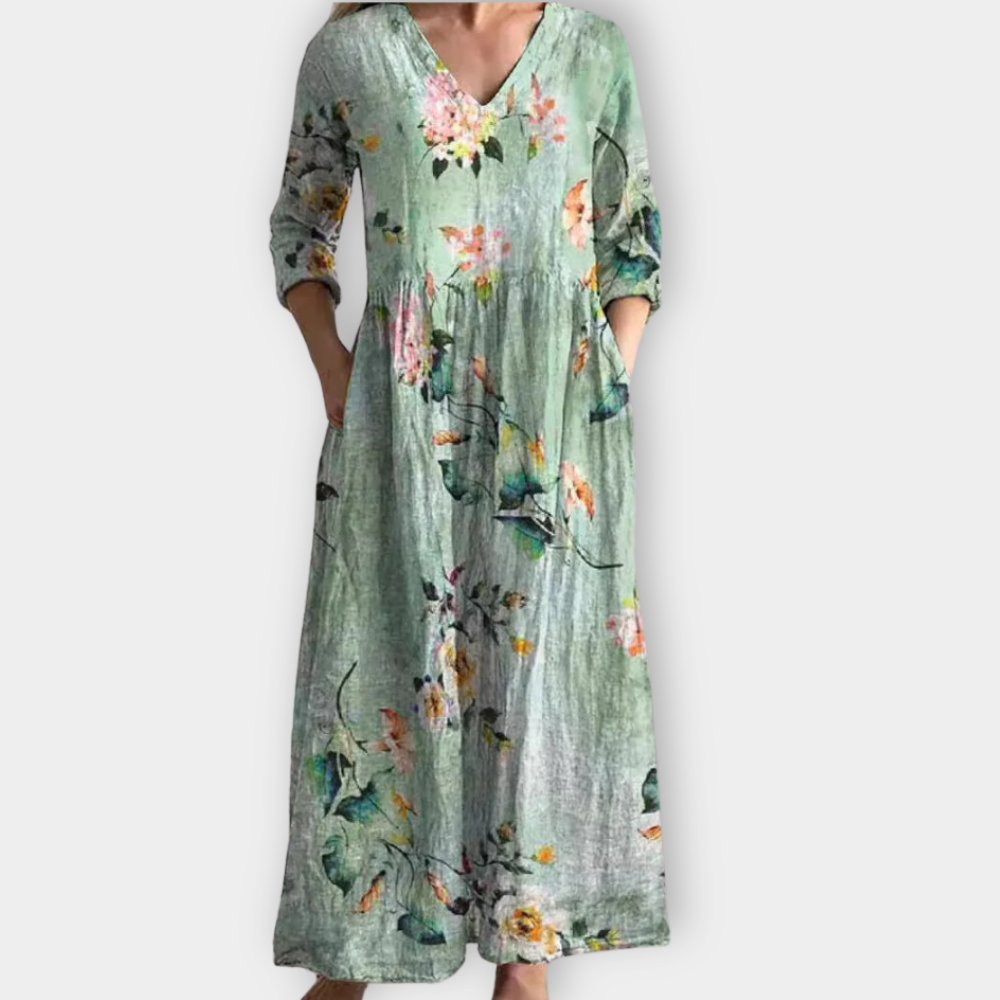 Tuotekuva – Kreszenz – Boho-henkinen maksimekko