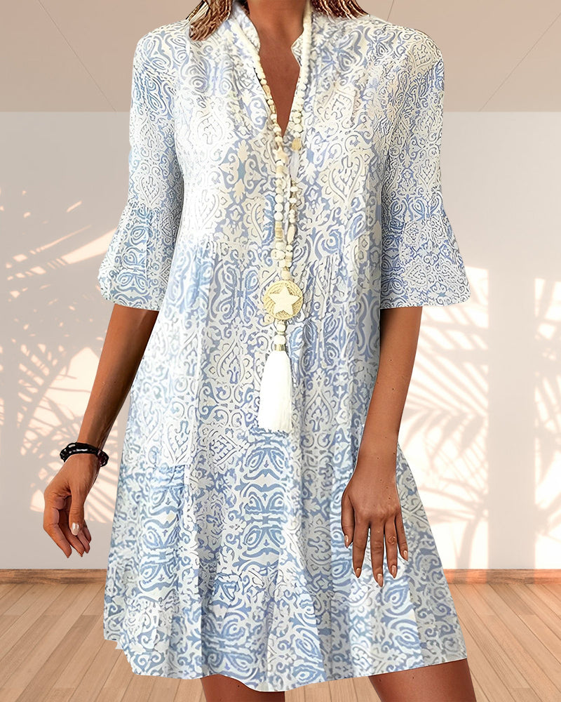 Tuotekuva – Sarah – Boho-henkinen kesämekko