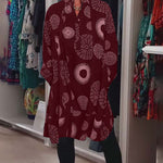 Tuotekuva – Marlene™ – Geometrisesti kuvioitu mekko