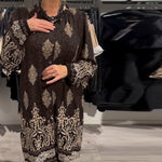 Tuotekuva – Ilse – Vintage-henkinen mekko nappiyksityiskohdilla