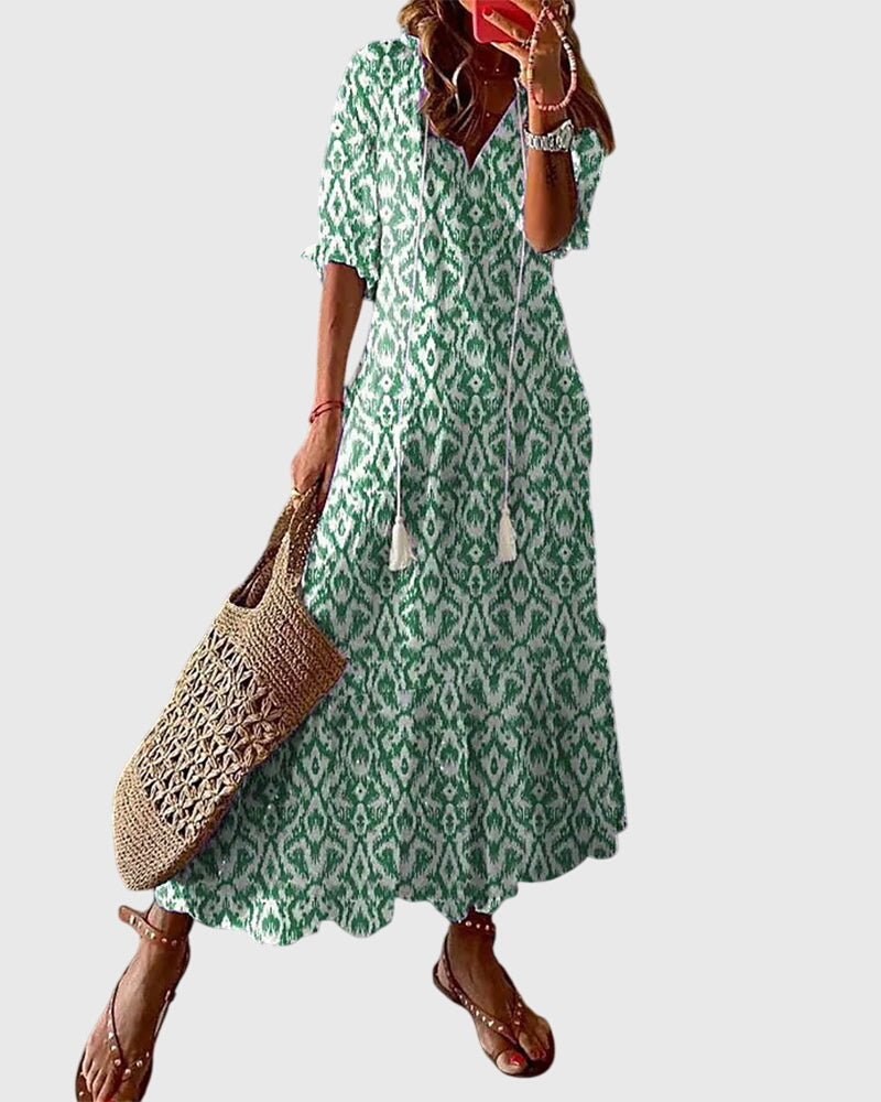 Tuotekuva – Amalia™ – Boho-henkinen kesämekko