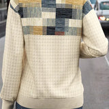 Tuotekuva – Linora – Patchwork-kuvioinen neule