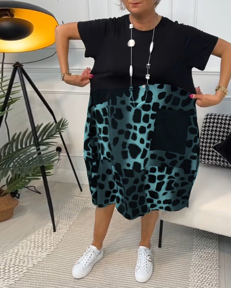 Tuotekuva – Sherlene – Kuvioitu mekko