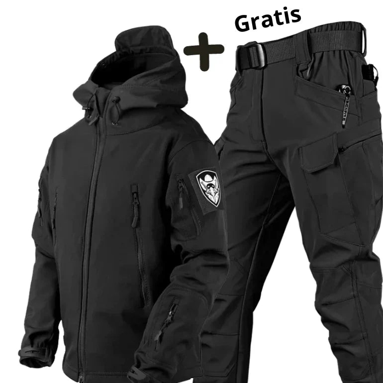 Tuotekuva – Athen – Tuulitakki ja softshell-housut