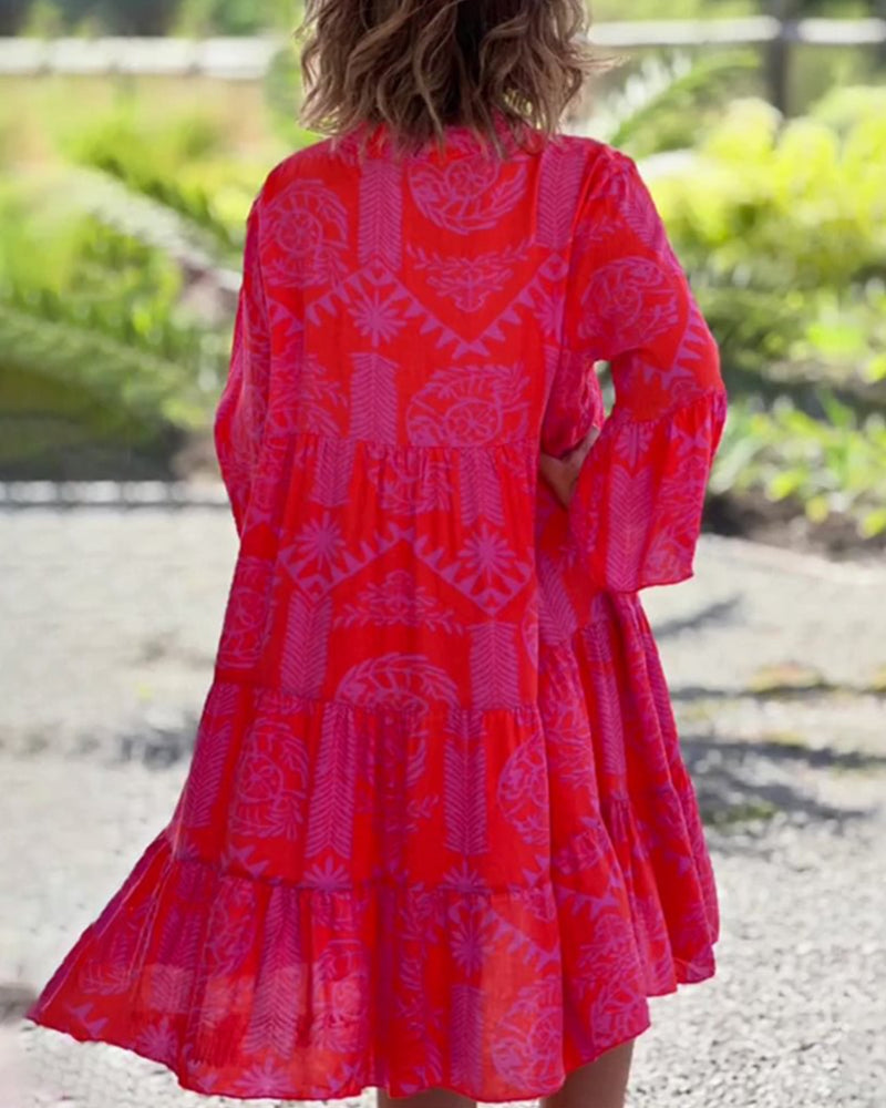 Tuotekuva – Joyce – Tyylikäs boho-henkinen mekko