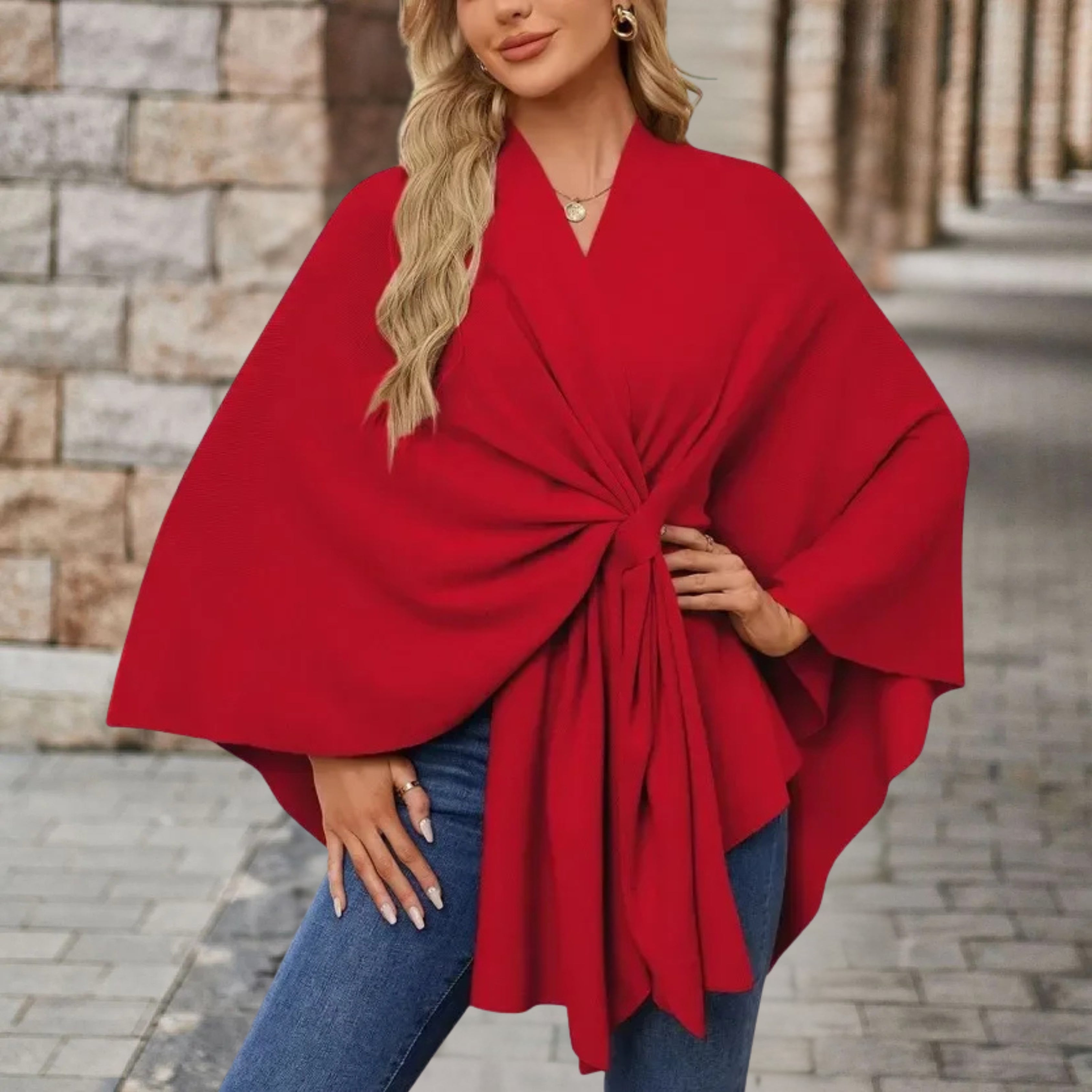 Tuotekuva – Lia™ – Tyylikäs poncho