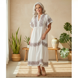 Tuotekuva – Hanna – Tyylikäs boho-henkinen mekko