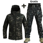 Tuotekuva – Athen – Tuulitakki ja softshell-housut
