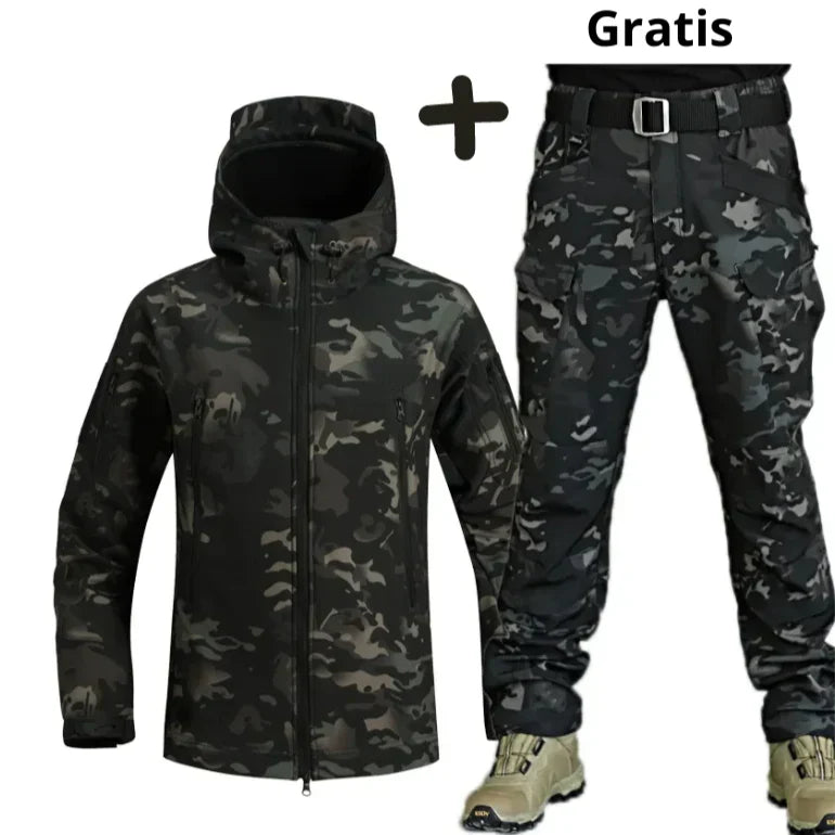 Tuotekuva – Athen – Tuulitakki ja softshell-housut