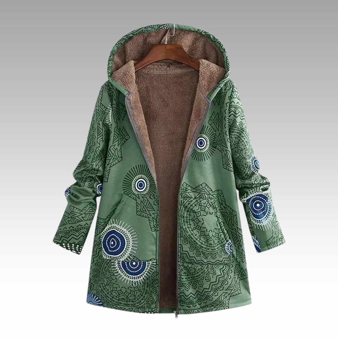 Tuotekuva – Cozeva™ – Boho-henkinen talvitakki