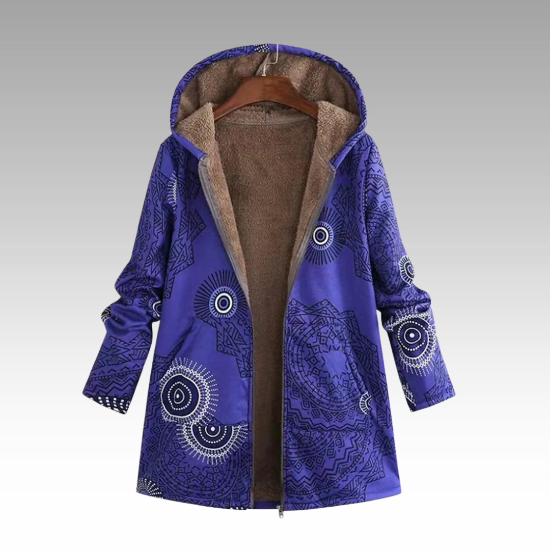 Tuotekuva – Cozeva™ – Boho-henkinen talvitakki