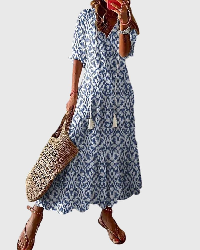 Tuotekuva – Amalia™ – Boho-henkinen kesämekko