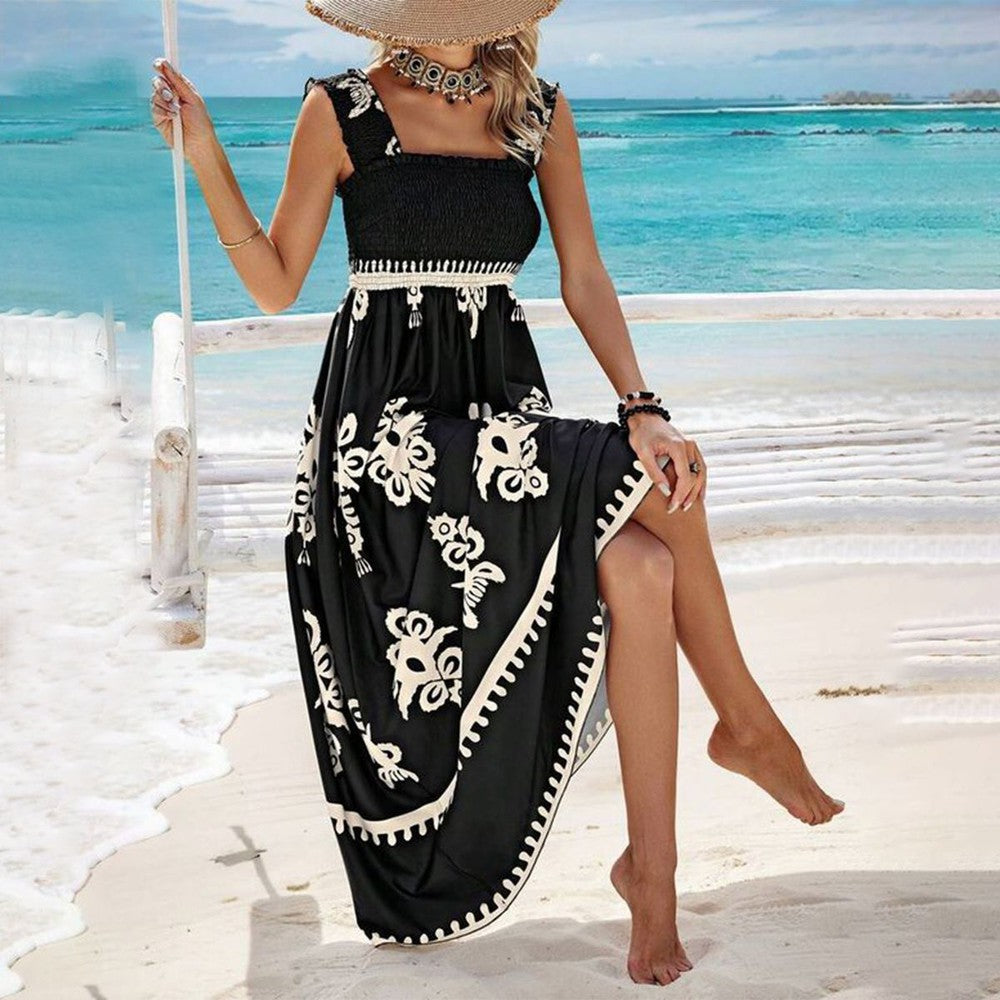 Tuotekuva – Iveth – Boho-henkinen maksimekko