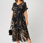 Tuotekuva – NORA – Tyylikäs rento mekko