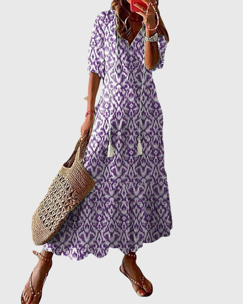 Tuotekuva – Amalia™ – Boho-henkinen kesämekko