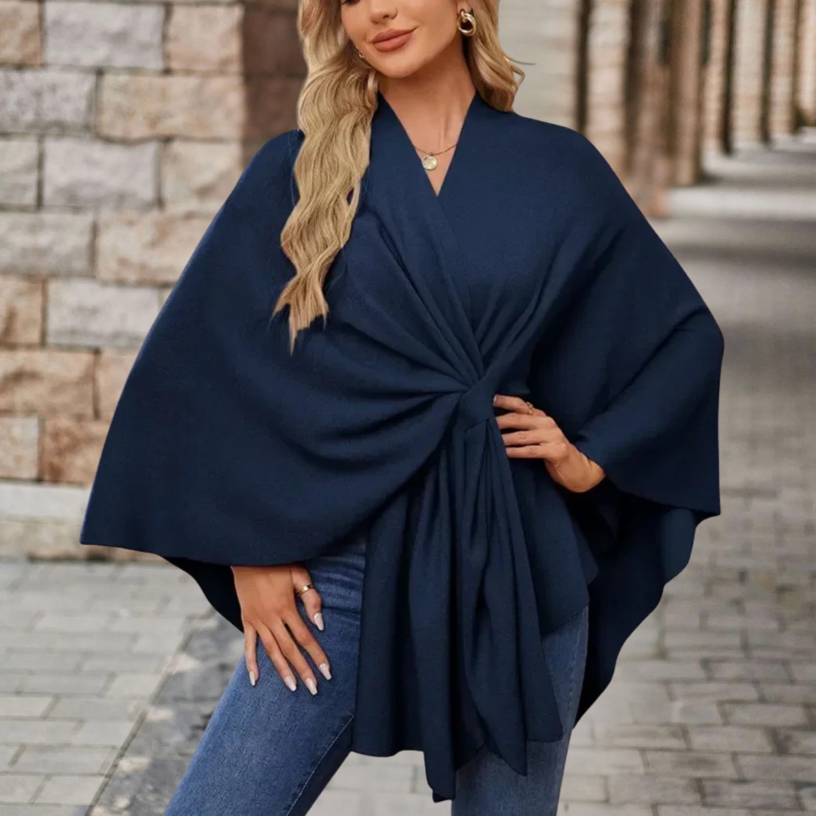 Tuotekuva – Lia™ – Tyylikäs poncho