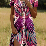 Tuotekuva – JULIA – Boho-henkinen mekko