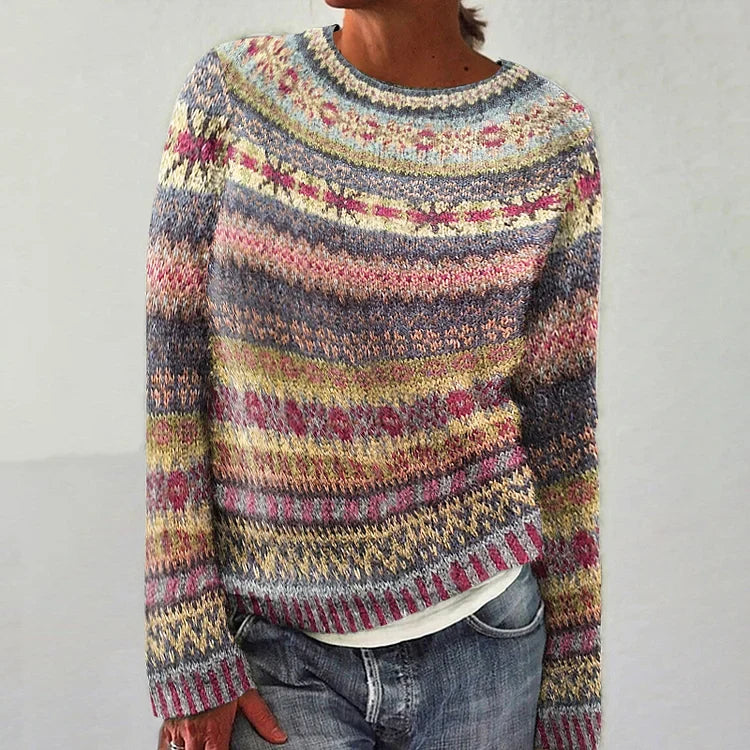 Tuotekuva – ISABELLA™ – Naisten vintage-henkinen neule