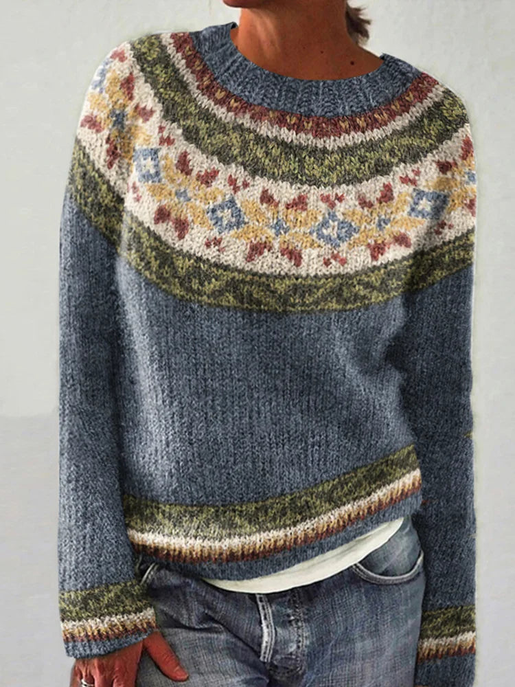 Tuotekuva – ORIANNA™ – Naisten vintage-henkinen neule