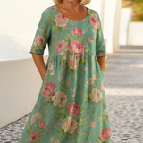 Tuotekuva – Eliza – Rento midimekko
