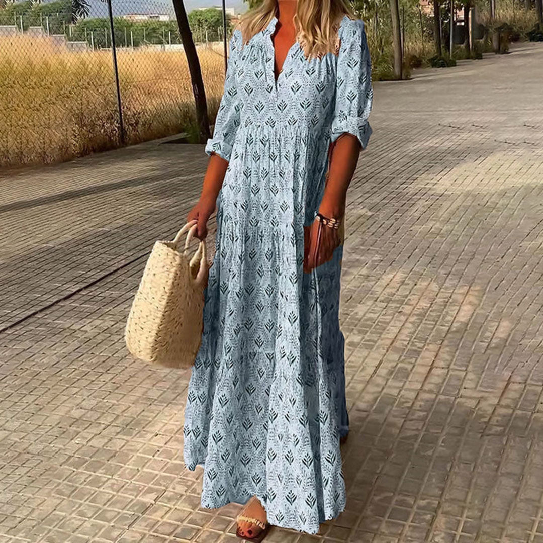 Tuotekuva – Clarissa™ – Tyylikäs boho-henkinen mekko