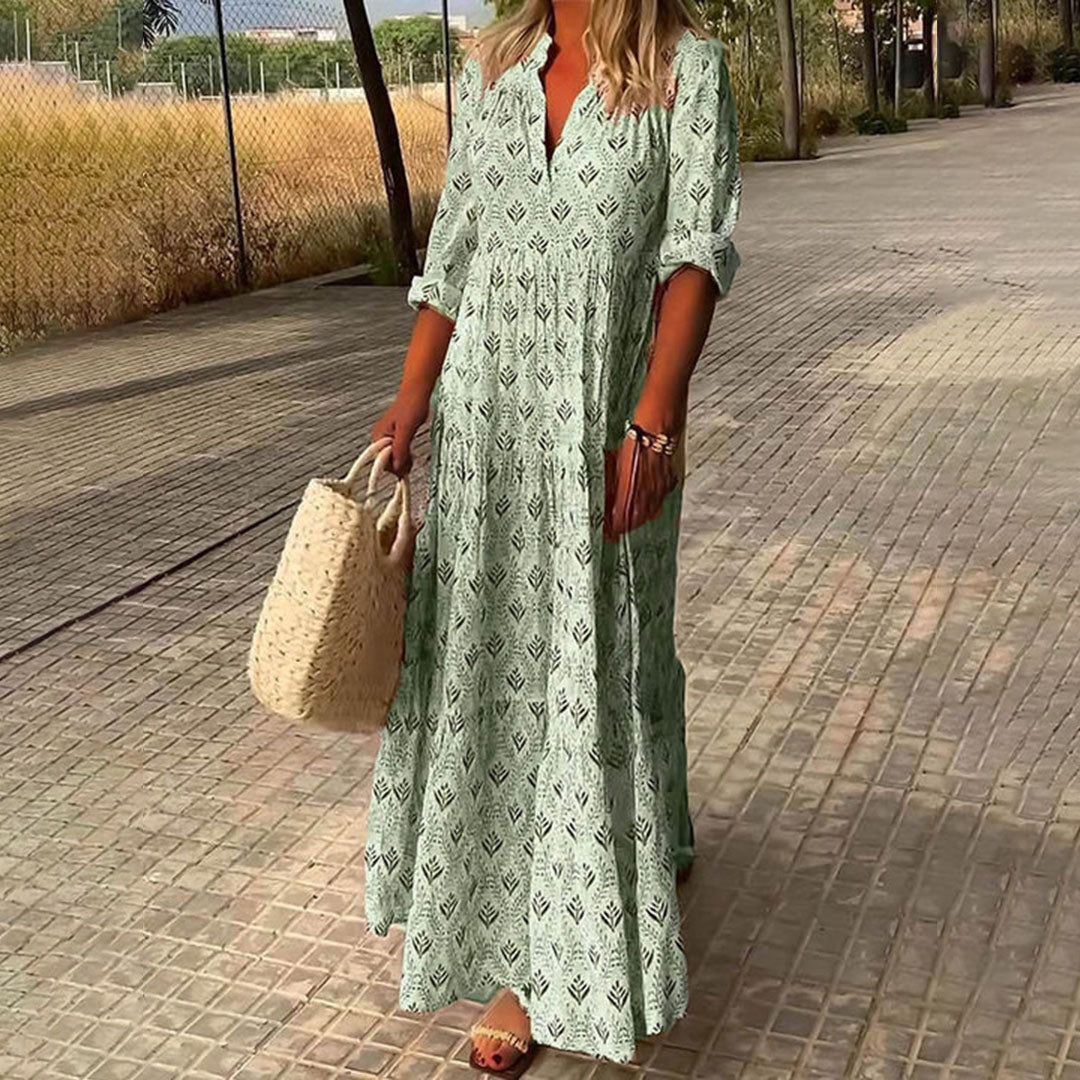 Tuotekuva – Clarissa™ – Tyylikäs boho-henkinen mekko