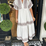 Tuotekuva – Hanna – Tyylikäs boho-henkinen mekko