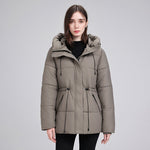 Tuotekuva – Toppatakki hupulla ja kiristysnyörillä