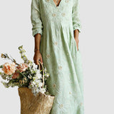 LENA | KUKKAKUVIOLLINEN MIDI-MEKKO