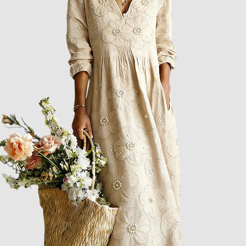 LENA | KUKKAKUVIOLLINEN MIDI-MEKKO
