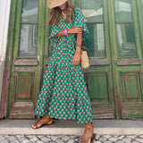 Tuotekuva – Fleur – Boho-henkinen maksimekko