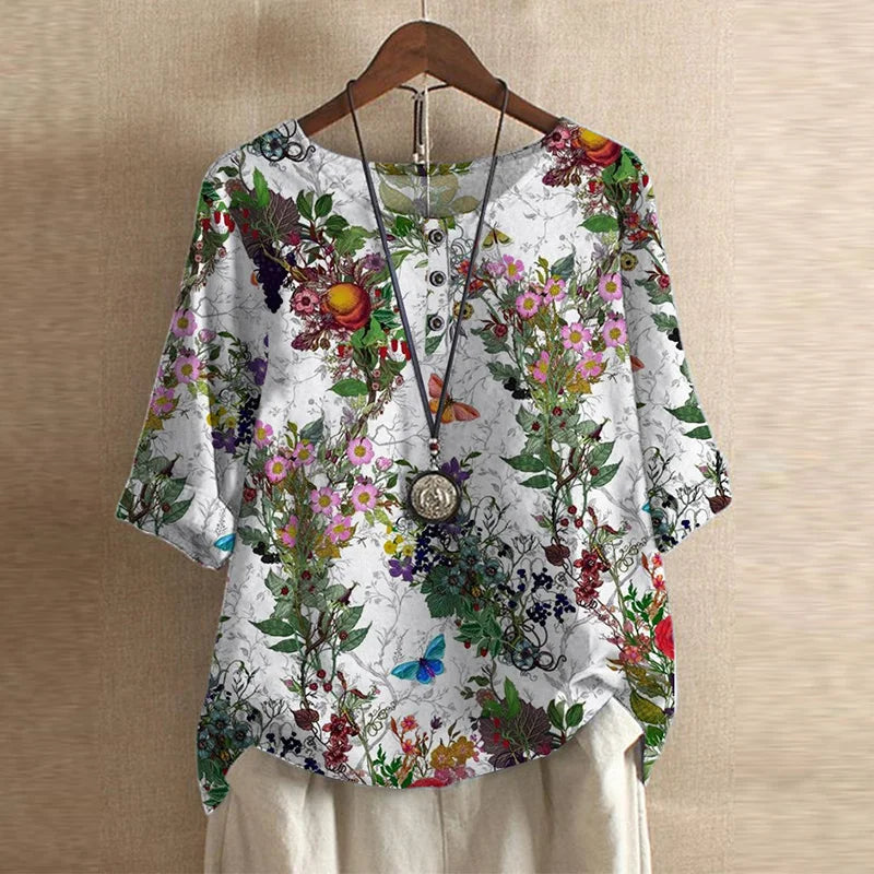 Tuotekuva – Anya™ – Vintage-henkinen pusero