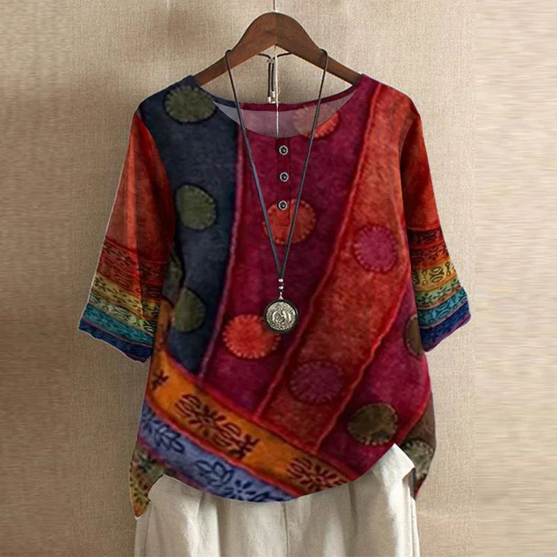Tuotekuva – Anya™ – Vintage-henkinen pusero