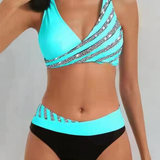 Sofia - Kuviollinen Bikini Lämpimissä Väreissä