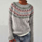Tuotekuva – SILVIA – Naisten vintage-henkinen neule