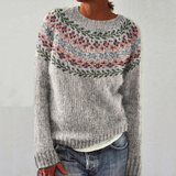 Tuotekuva – SILVIA – Naisten vintage-henkinen neule